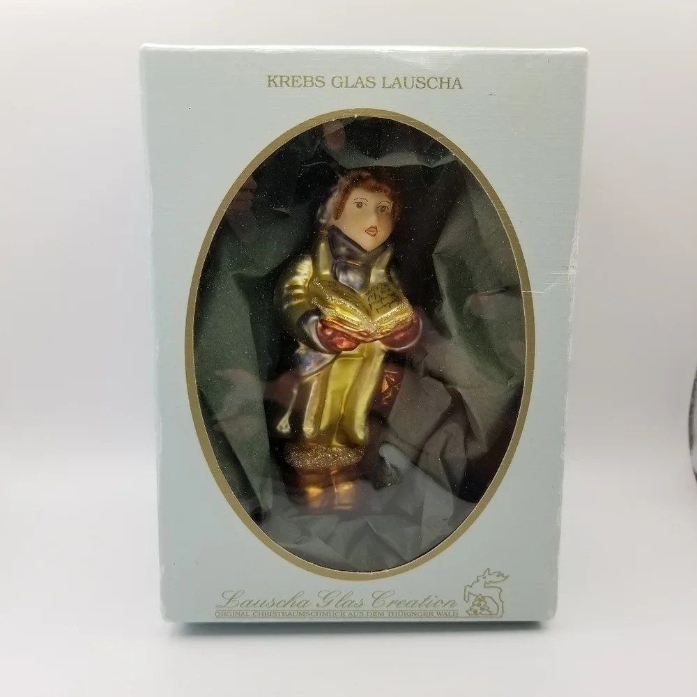 Krebs Glas Lausch vintage hand